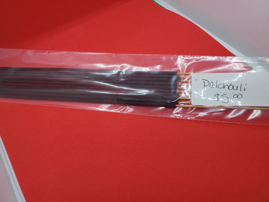 Patchouli Incense | 10 Sticks | Grounding & Protection | Sweet Musky Earthy | Hecate's Favorite