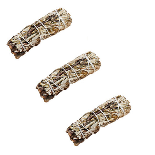 Yerba Santa Smudge Sticks | 3 Bundles 4-5" | Sacred Cleansing | Sustainably Harvested | Home Fragrance